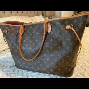 Neverfull Monogram GM Peony Louis Vuitton  great condition